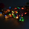 7291 : 4 Meter Festival Decoration LED String Light in Multicolor with 3 modes changing controller 