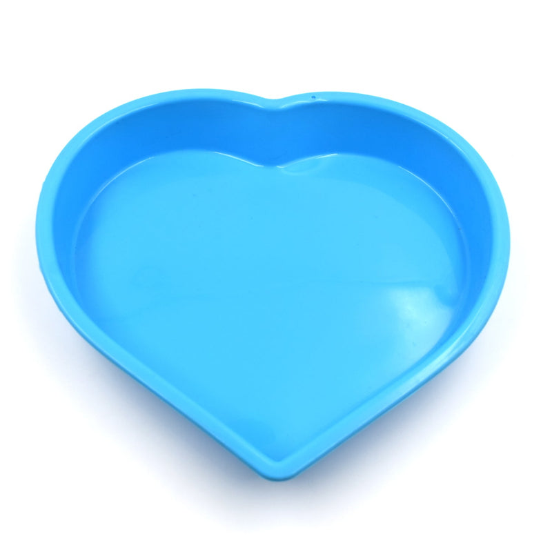 8064 Silicone Heart Shape Silicone Bakeware Cake Mold Cupcake/Muffin Mould  (Pack of 1)