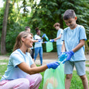 9253 1Roll Green Garbage Bags/Dustbin Bags/Trash Bags 