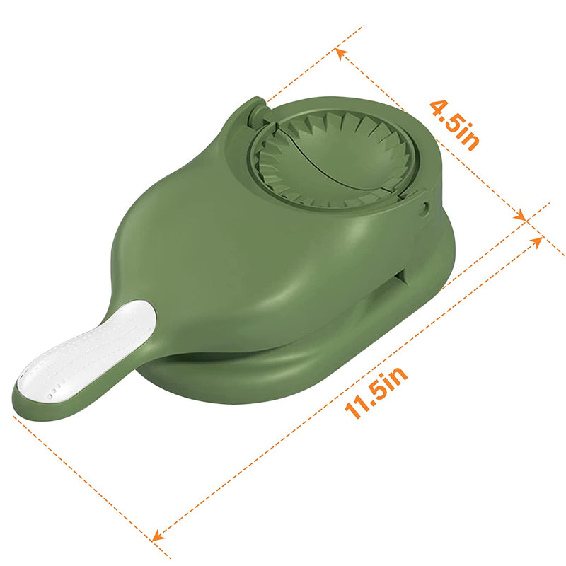 5289 Dumpling Skin Press Mould for Gujiya , Ghughra , Momos Making, 2 in 1 Dumpling Maker Mould Machine, Kitchen Dumpling Making Tool 
