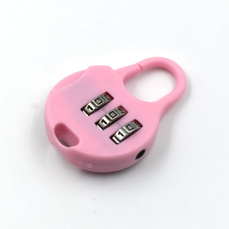 6108 3 Digit Zipper Lock and zipper tool used widely in all security purposes of zipper materials.