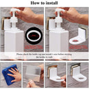 6166 6 Pc Shampoo Holder Hook For Holding Shampoo Bottles Easily. freeshipping - yourbrand