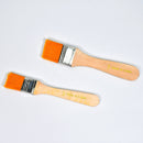 4982 Artistic Flat Painting Brush 2pc for Watercolor & Acrylic Painting. 