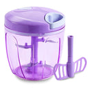 2180A 2 in 1 Handy Vegetable Chopper/Cutter with 5 Blades (1000 Ml)