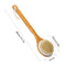 6700 Body Brush Dry Brushing Back Scrubber Shower Bath Brush Bamboo Long Handle Natural Bristles exfoliating Massage Improve Blood Circulation Cellulite 