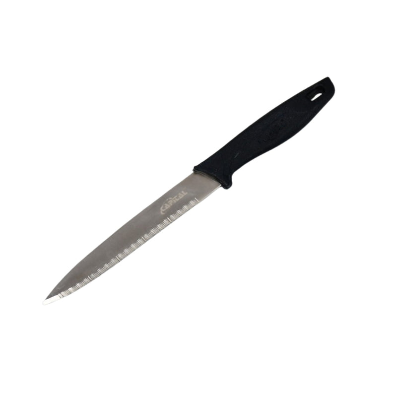 2391 Stainless Steel knife and Kitchen Knife with Black Grip Handle (23.5 Cm ) 