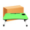 8034 Green Multipurpose Foldable Laptop Table with Cup Holder (With Box)