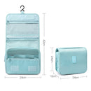 7292 Men's and Women's Waterproof Foldable Multifunction Portable Travel Toiletry Kit Cosmetic Makeup Pouch Organizer Bag 