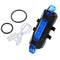 1617 Rechargeable Bicycle Front Waterproof LED Light (Blue) - 