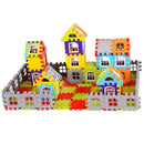 3910 72 Pc House Blocks Toy used in all kinds of household and official places specially for kids and children for their playing and enjoying purposes.  