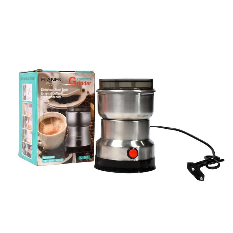 2898 Multifunction Grinder Machine Electric Cereals Grain Mill Spice Herbs Grinding Machine Tool Stainless Steel Electric Coffee Bean for Home 