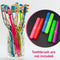 4969 6Pc Plastic Toothbrush Cover, Anti Bacterial Toothbrush Container- Tooth Brush Travel Covers, Case, Holder, Cases 