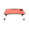 8033 Orange Multipurpose Foldable Laptop Table with Cup Holder (With Box)