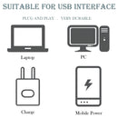 6096A Small USB Bulb used in official places for room lighting purposes. (Yellow Color)  