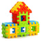 3910 72 Pc House Blocks Toy used in all kinds of household and official places specially for kids and children for their playing and enjoying purposes.  