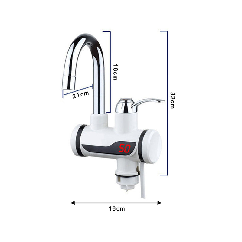 1684A Electric Heating Faucet used for hot water taps and faucets in household and official premises.