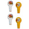 4984 4 PC ADHESIVE HOOK FOR HOLDING STUFFS,KEY AND OTHER ITEMS 