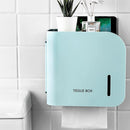 4071 Toilet Paper Holder Home Storage Rack Bathroom Foldable Hanger Tissue Box Shelf Wall Mounted Paper Holder 