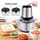 2363 Stainless Steel Electric Meat Grinders with Bowl Heavy for Kitchen Food Chopper, Meat, Vegetables, Onion , Garlic Slicer Dicer, Fruit & Nuts Blender (3L, 300Watts) 