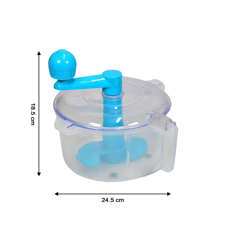 2116 Multipurpose Transparent Dough Maker Machine (Atta Maker) , Measuring Cup And Slicer (Brown Box) 