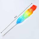 6321 Colorful Feather Duster | Microfiber Duster for Cleaning | Dusting Stick | Dusting Brush 