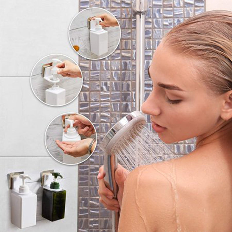 6166 6 Pc Shampoo Holder Hook For Holding Shampoo Bottles Easily. freeshipping - yourbrand