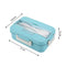 2809 Lunch Box 3Cells Plastic Liner Lunch Container, Portable Tableware Set for Kid Adult Student Children Keep Food Warm. 