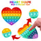 4608A Rainbow H Fidget Toy used in all kinds of household places specially for kids and children’s for playing purposes.  
