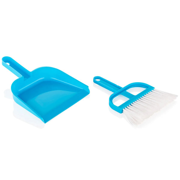 7618 Dustpan Supdi with Brush Broom Set for Multipurpose Cleaning Big Size 