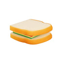 8072 Sandwich Shaped Notepad / Sticky Notes / Memo Pads, Unique Mini Notes (Multicolor) 