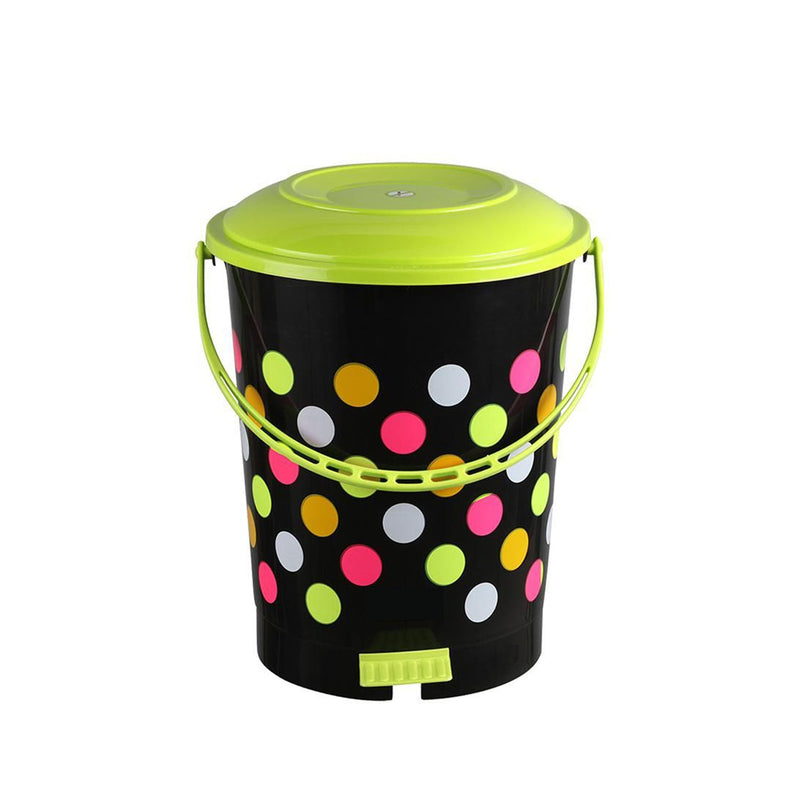 9015 Printed Pedal Bin used for storing garbage and waste products and it would use in all kinds of places like household and official etc.