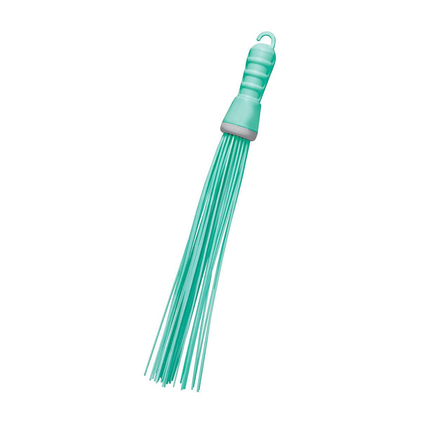 4024 Plastic Hard Bristle Broom for Bathroom Floor Cleaning and Scrubbing, Wet and Dry Floor Cleaning 