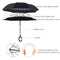 0233 Travel Windproof Umbrella (Reverse Umbrella) - 