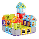 3911 200 Pc House Blocks Toy used in all kinds of household and official places specially for kids and children for their playing and enjoying purposes.  