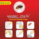 1315 Cockroaches Repellent Chalk Keep Cockroach Away (Pack of 12) - DeoDap