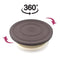 2733 Cake Brown Turntable Easy Cake Decorated Stand For Party & All Use Stand 
