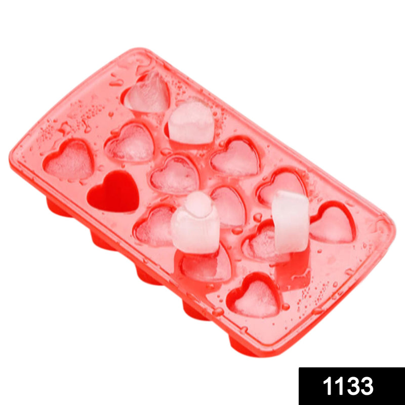 1133  Heart Shape Ice Cube Tray - Opencho