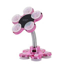 0637 -360 Rotatable Flower Shape Cellphone Holder (Multicolored With Box))