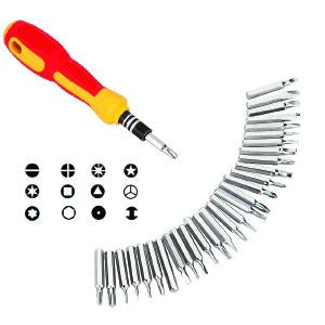 1540 Screwdriver Set 32 in 1 Magnetic Tool Kit With 30 Bits - DeoDap
