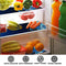 1085 Fridge Top Cover with 6 Utility Pockets and 4 Pc Fridge Mats (pack of 5) 