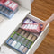 1371 Dividers Tray Organizer Clear Plastic Bead Storage Tray (Multicolour) - 