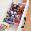 1371 Dividers Tray Organizer Clear Plastic Bead Storage Tray (Multicolour) - 