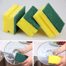 1429 Scrub Sponge 2 in 1 PAD for Kitchen, Sink, Bathroom Cleaning Scrubber (6 pc) - 
