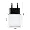 1498 Fast Charging Power Adaptor Without Cable for Devices