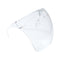 1701 Multipurpose Clear Face Shield Reusable Anti-fog Anti-Scratch Protective Fashion Wear for Men - Opencho