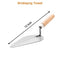 1747 Bricklaying trowel wooden handle round shape (12 Inch)