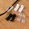 1761 Self Adhesive Cable Clips Wire Manage Holder Sticky Mount-Round Plastic Cable Cord 