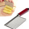2007_Crinkle Cut Knife Potato Chip Cutter With Wavy Blade French Fry Cutter