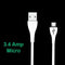 0308 Premium Super Fast Charging 3.4 Amp Micro USB Data and Charging Cable