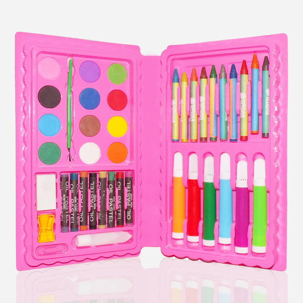 1092 Art and Craft Color Kit (Crayons, Water Color, Sketch Pens) - 42 Pcs - Opencho